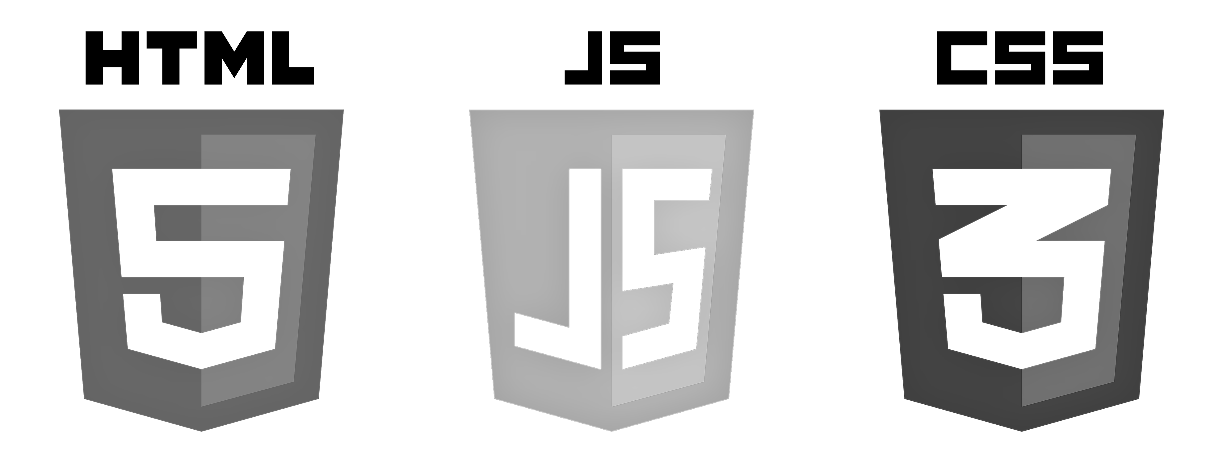 I'm fluent in these languages: HTML5, CSS3 and JavaScript